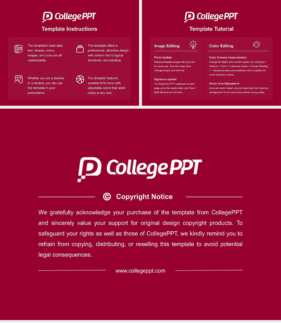 Calvin Theological Seminary Course/Courseware Creation PPT Template4:3 ratio PPT effect preview image5