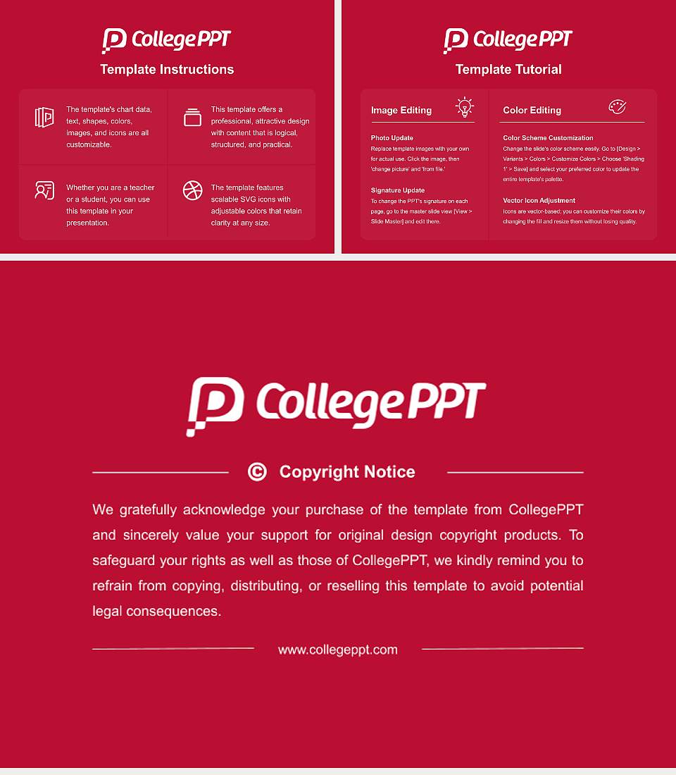 Bridgewater State University Course/Courseware Creation PPT Template4:3 ratio PPT effect preview image5