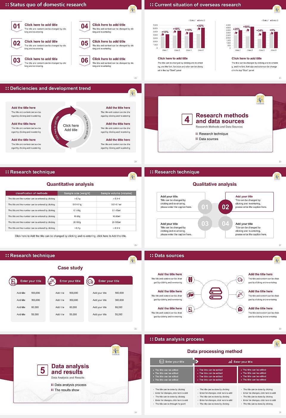 Caribbean University-Carolina Graduation Thesis Defense PPT Template16:9 ratio PPT effect preview image4
