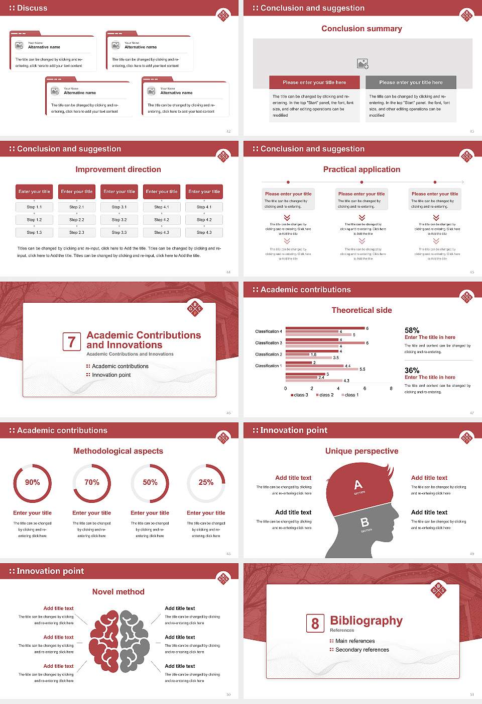 Boston Graduate School of Psychoanalysis Inc Graduation Thesis Defense PPT Template16:9 ratio PPT effect preview image6