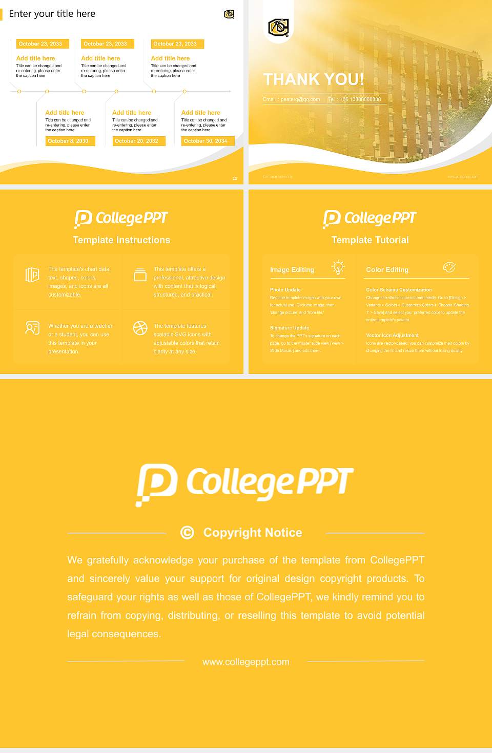 Cameron University Lecture Sharing and Networking Event PPT Template4:3 ratio PPT effect preview image4