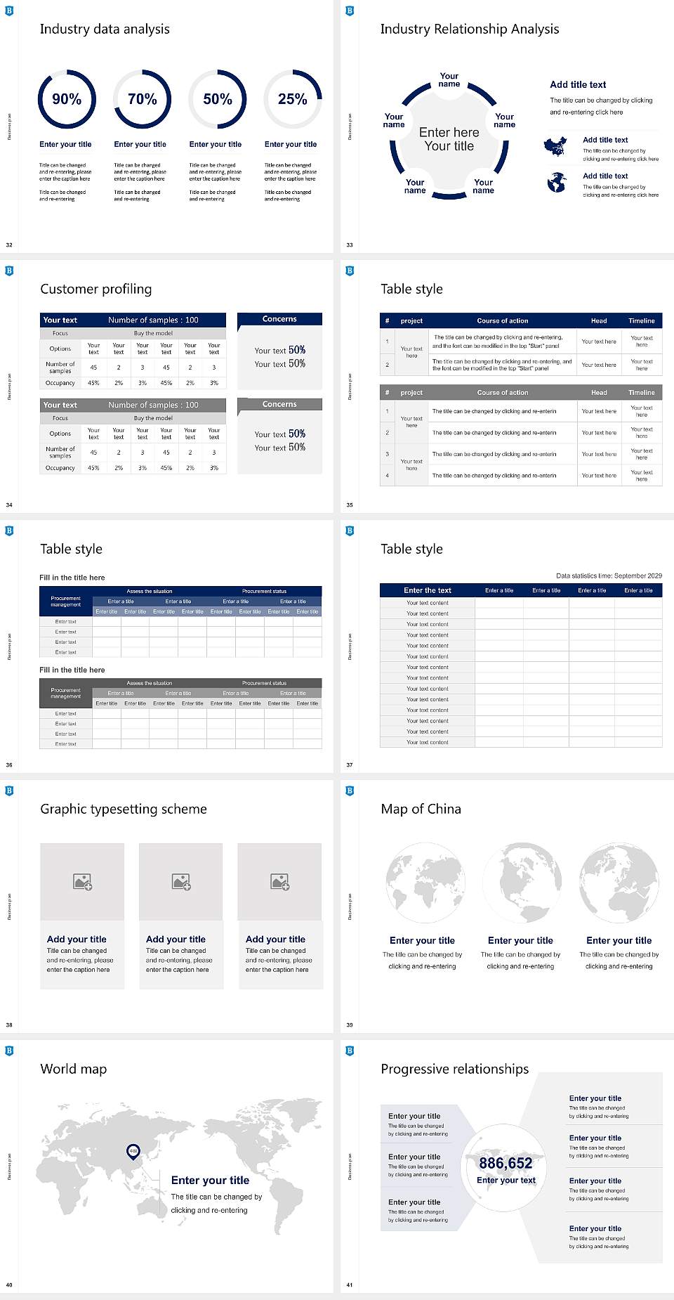 Berry College Competition/Entrepreneurship Contest PPT Template4:3 ratio PPT effect preview image5