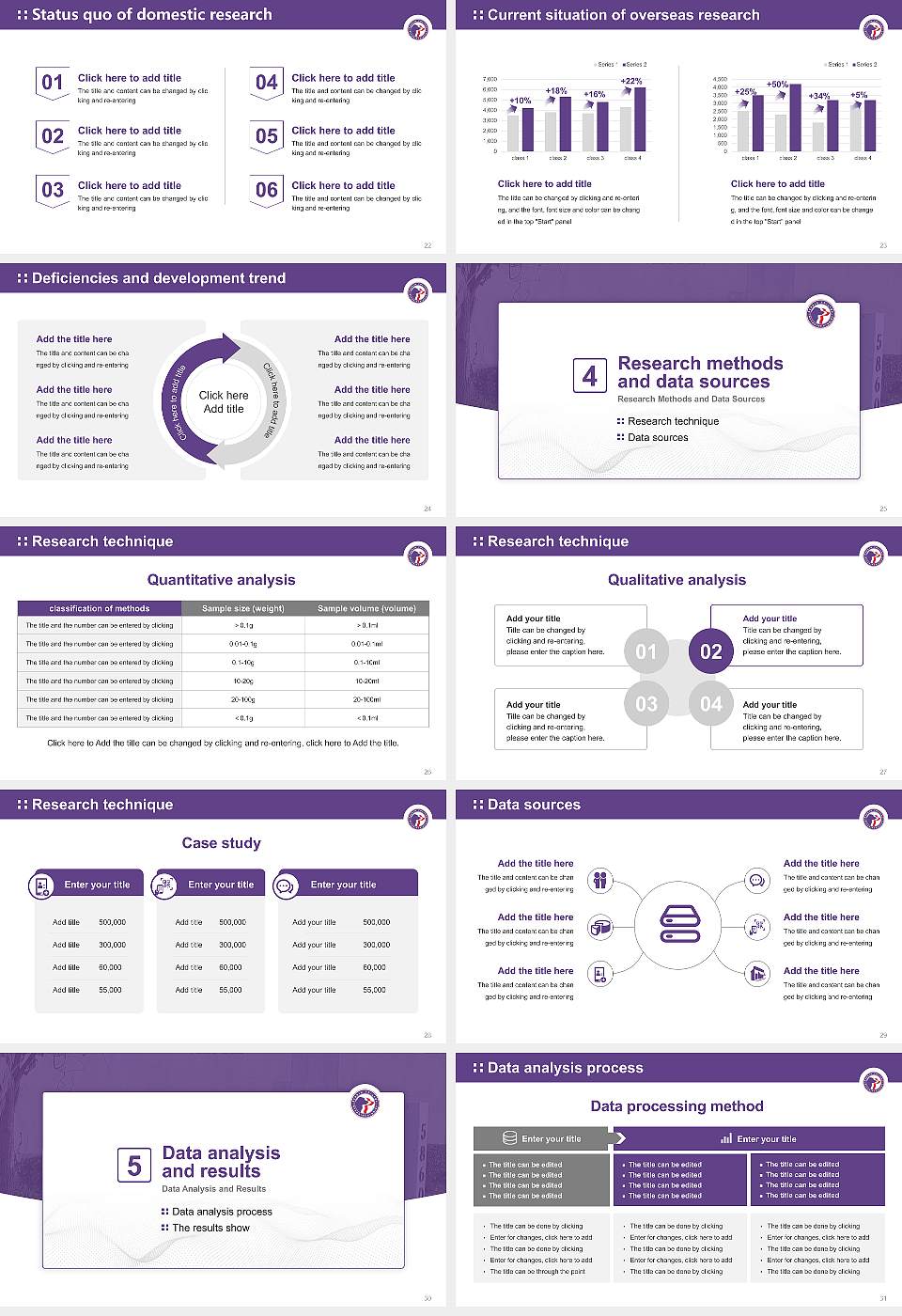 Bergin University of Canine Studies Graduation Thesis Defense PPT Template16:9 ratio PPT effect preview image4