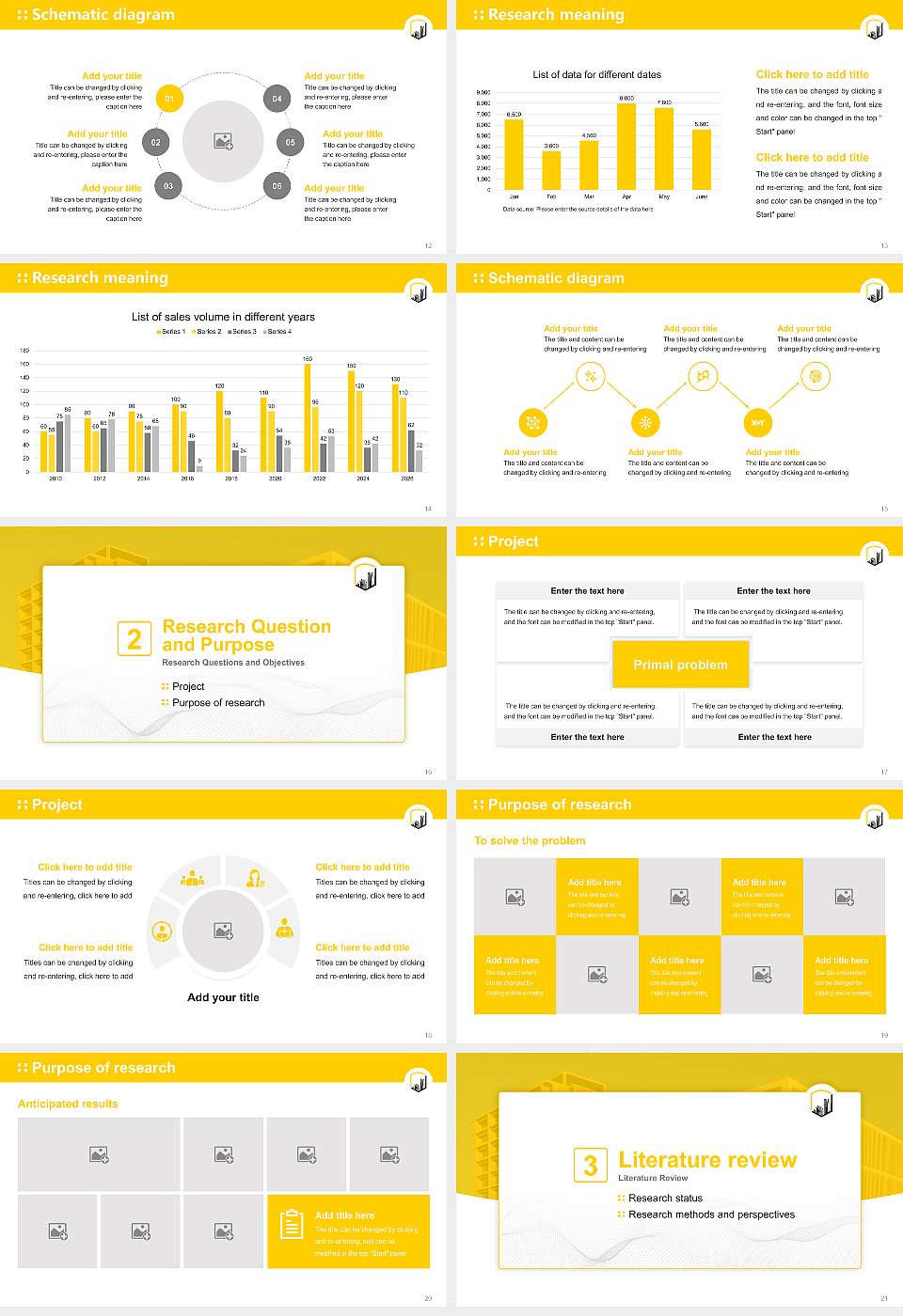California State University-Los Angeles Graduation Thesis Defense PPT Template16:9 ratio PPT effect preview image3