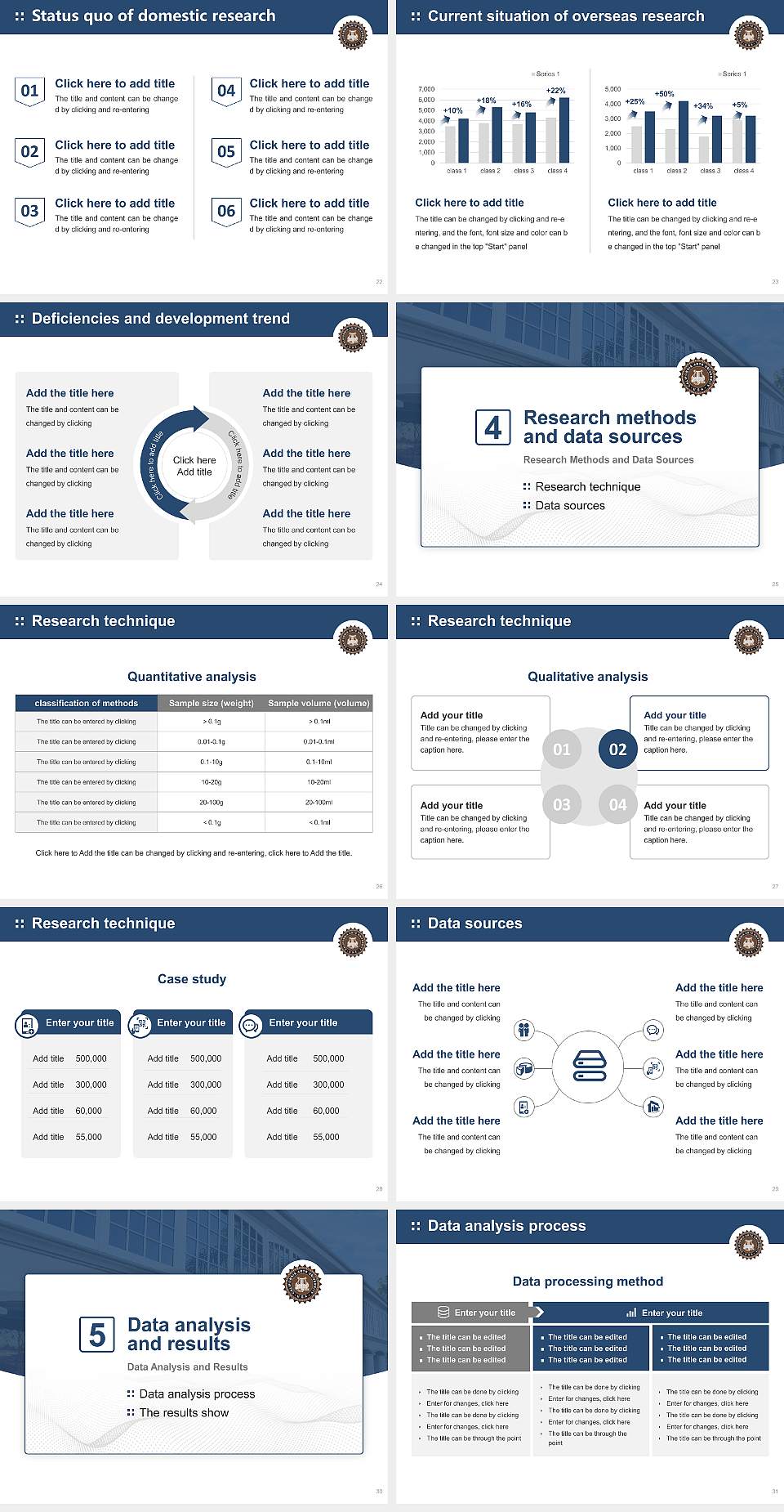 California Arts University Graduation Thesis Defense PPT Template4:3 ratio PPT effect preview image4