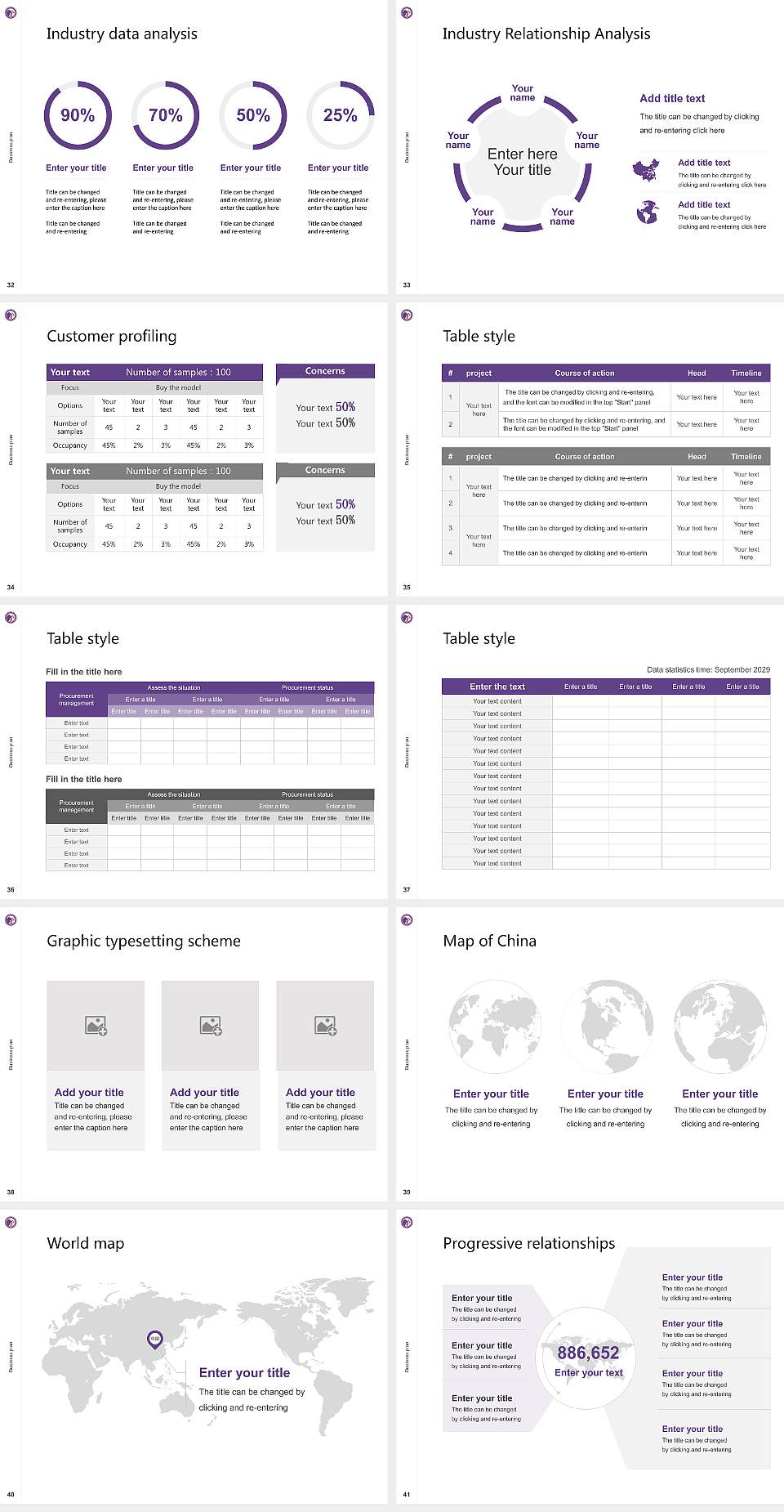 Bergin University of Canine Studies Competition/Entrepreneurship Contest PPT Template4:3 ratio PPT effect preview image5