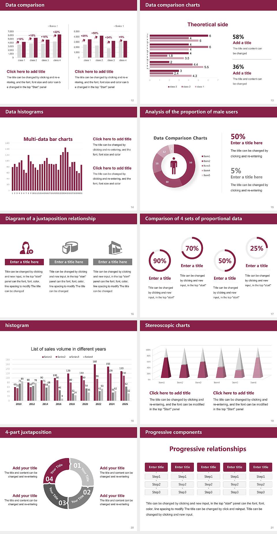 Bethune-Cookman University Thesis Proposal/Graduation Defense PPT Template4:3 ratio PPT effect preview image3