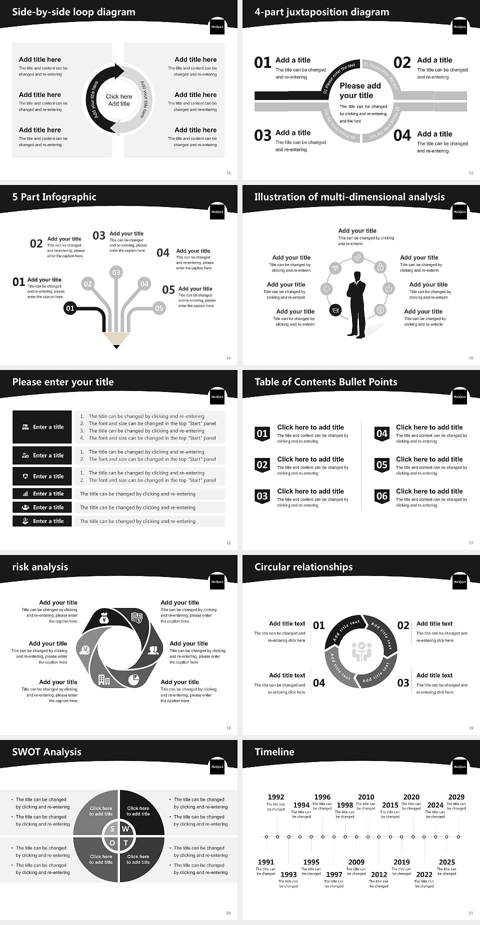 Blackburn College Academic Presentation/Research Findings Report PPT Template4:3 ratio PPT effect preview image3
