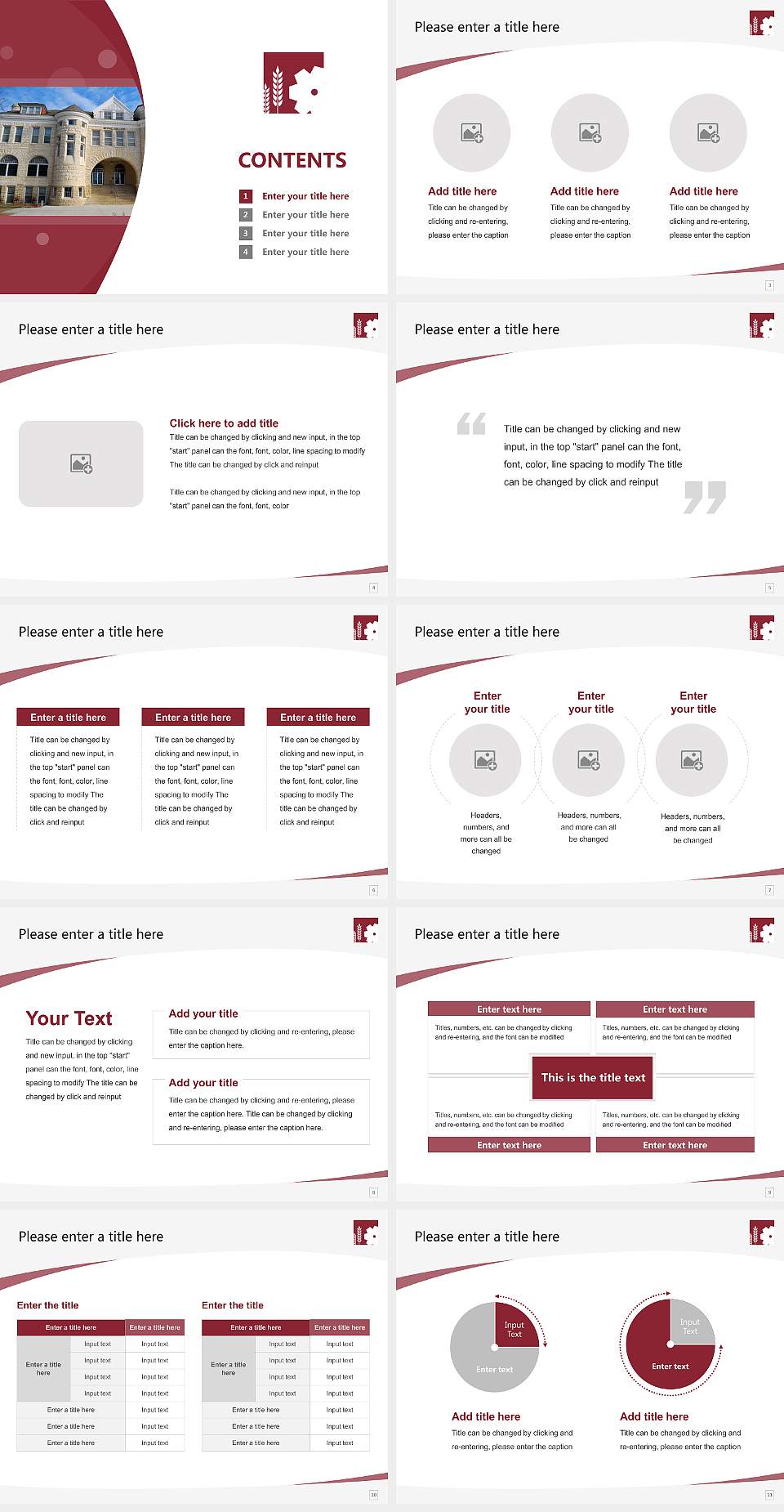 Bethel College-North Newton Course/Courseware Creation PPT Template4:3 ratio PPT effect preview image2