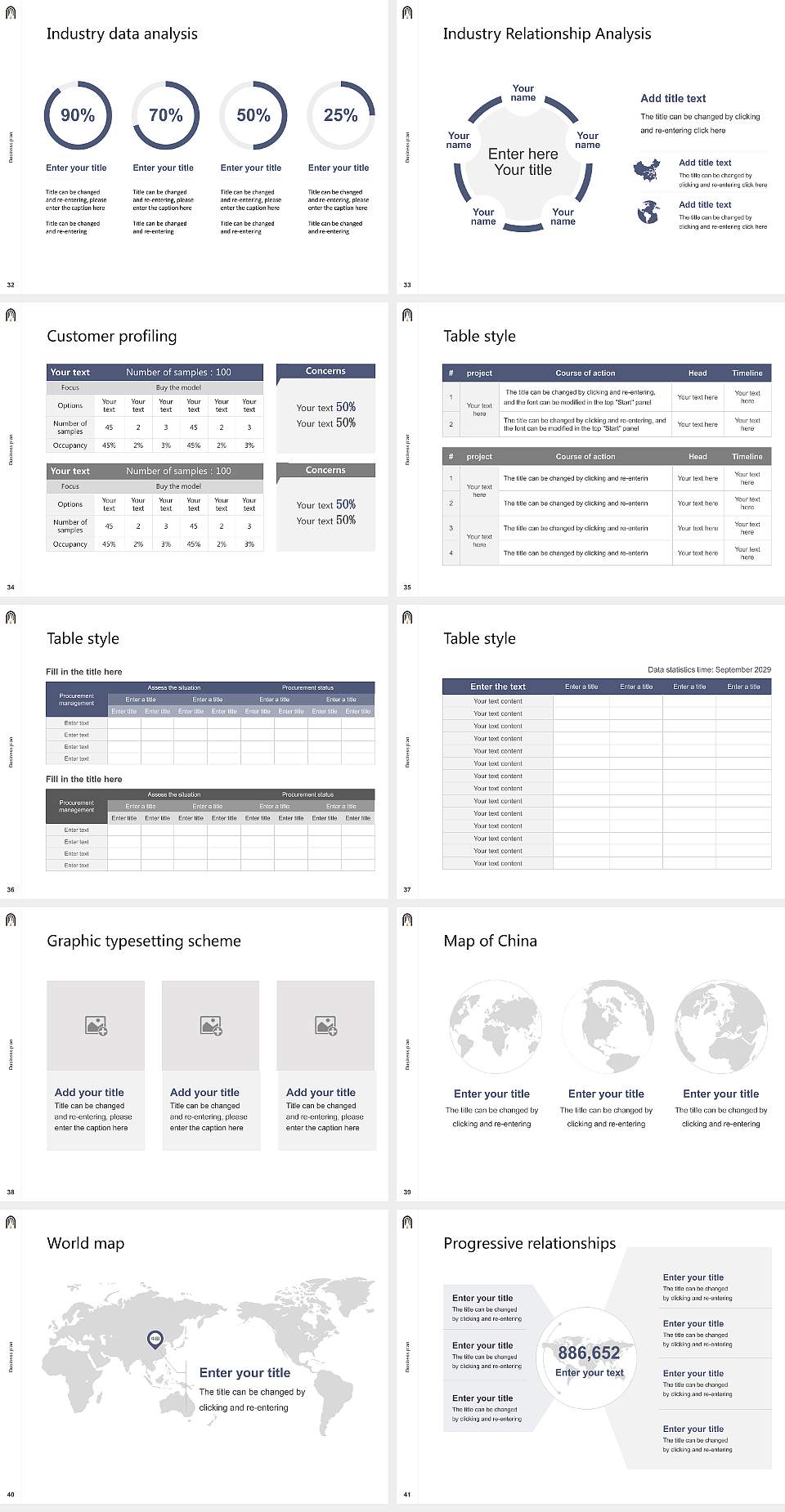Brenau University Competition/Entrepreneurship Contest PPT Template4:3 ratio PPT effect preview image5