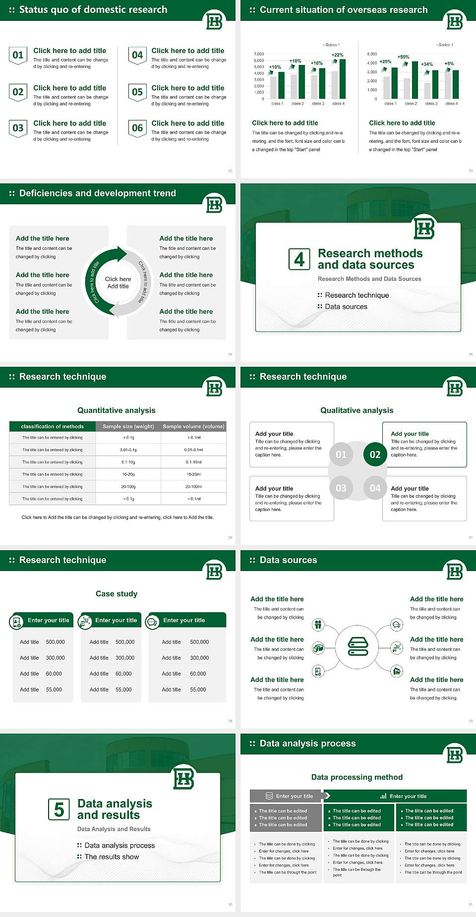 Black Hills State University Graduation Thesis Defense PPT Template4:3 ratio PPT effect preview image4