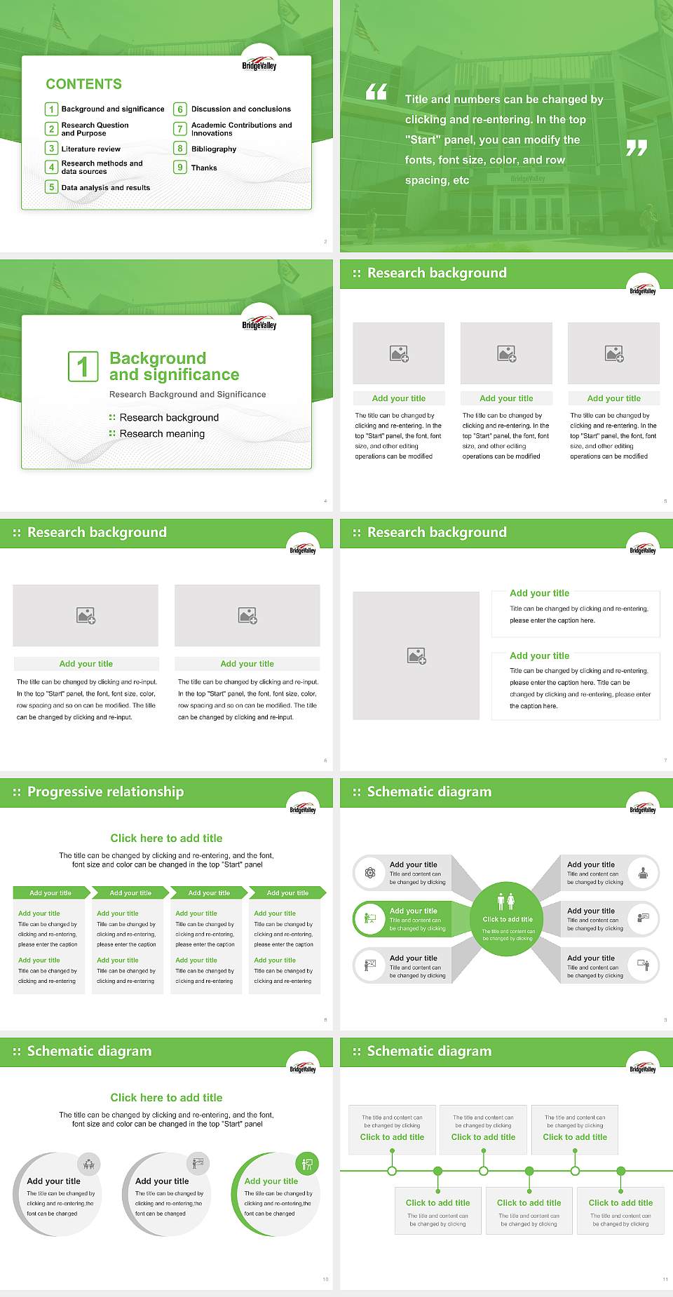 Bridgevalley Community & Technical College Graduation Thesis Defense PPT Template4:3 ratio PPT effect preview image2