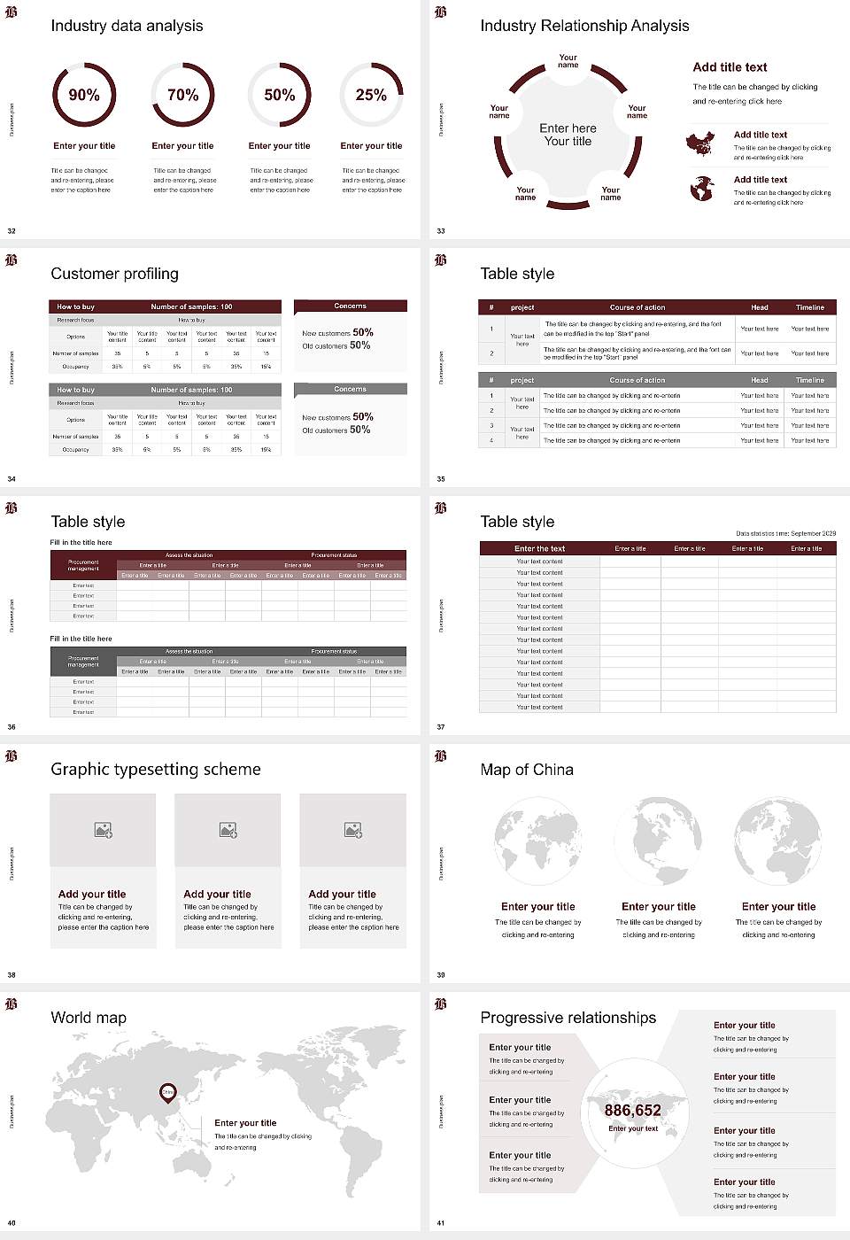 Boston Baptist College Competition/Entrepreneurship Contest PPT Template16:9 ratio PPT effect preview image5