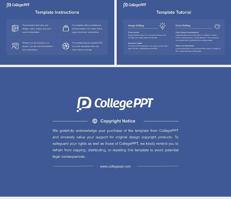 Boise Bible College Course/Courseware Creation PPT Template16:9 ratio PPT effect preview image5