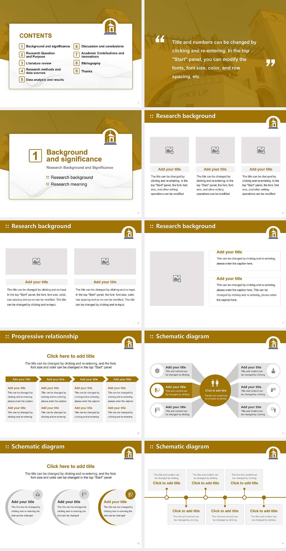 California Baptist University Graduation Thesis Defense PPT Template4:3 ratio PPT effect preview image2