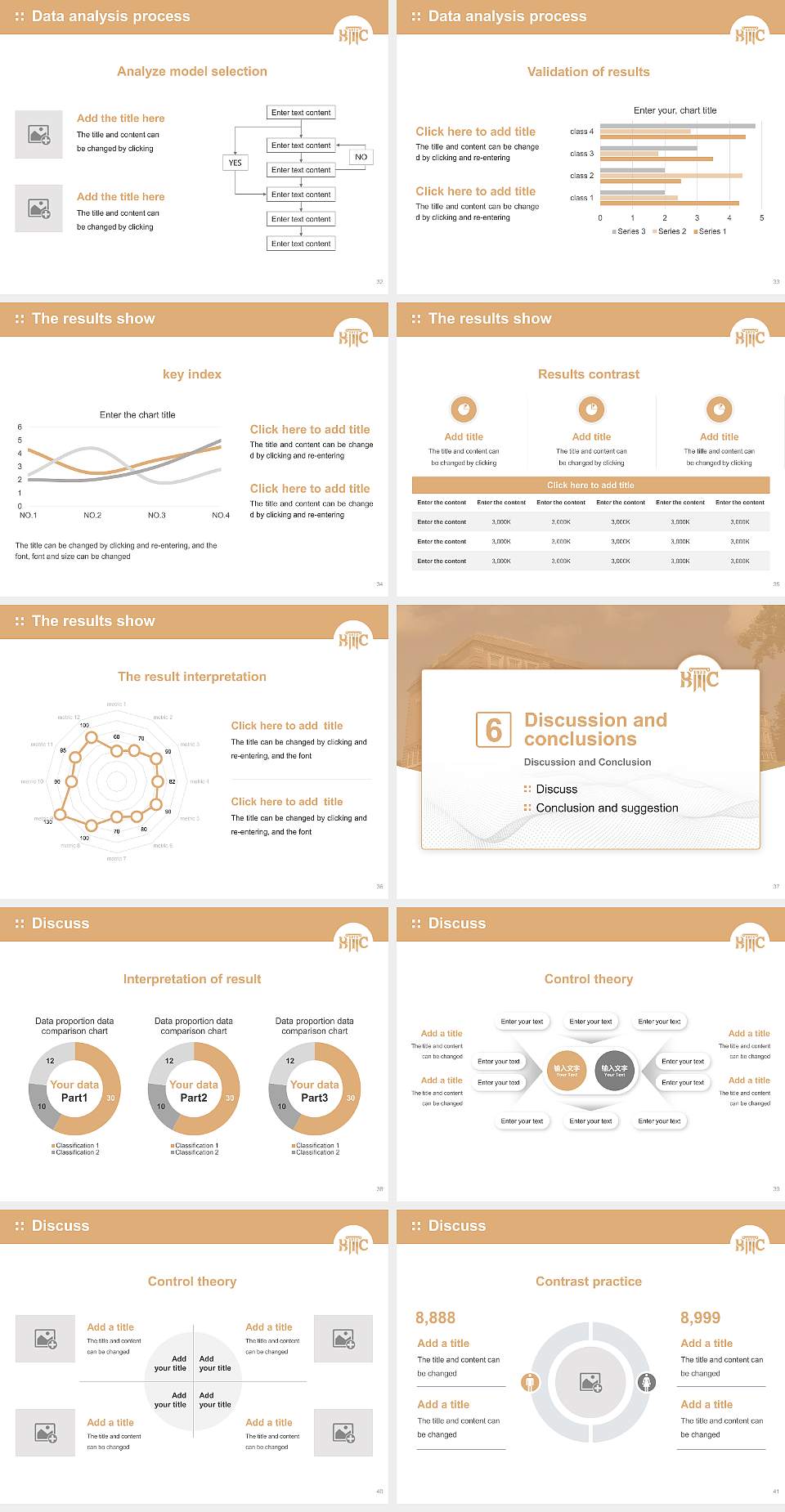 Blue Mountain Christian University Graduation Thesis Defense PPT Template4:3 ratio PPT effect preview image5