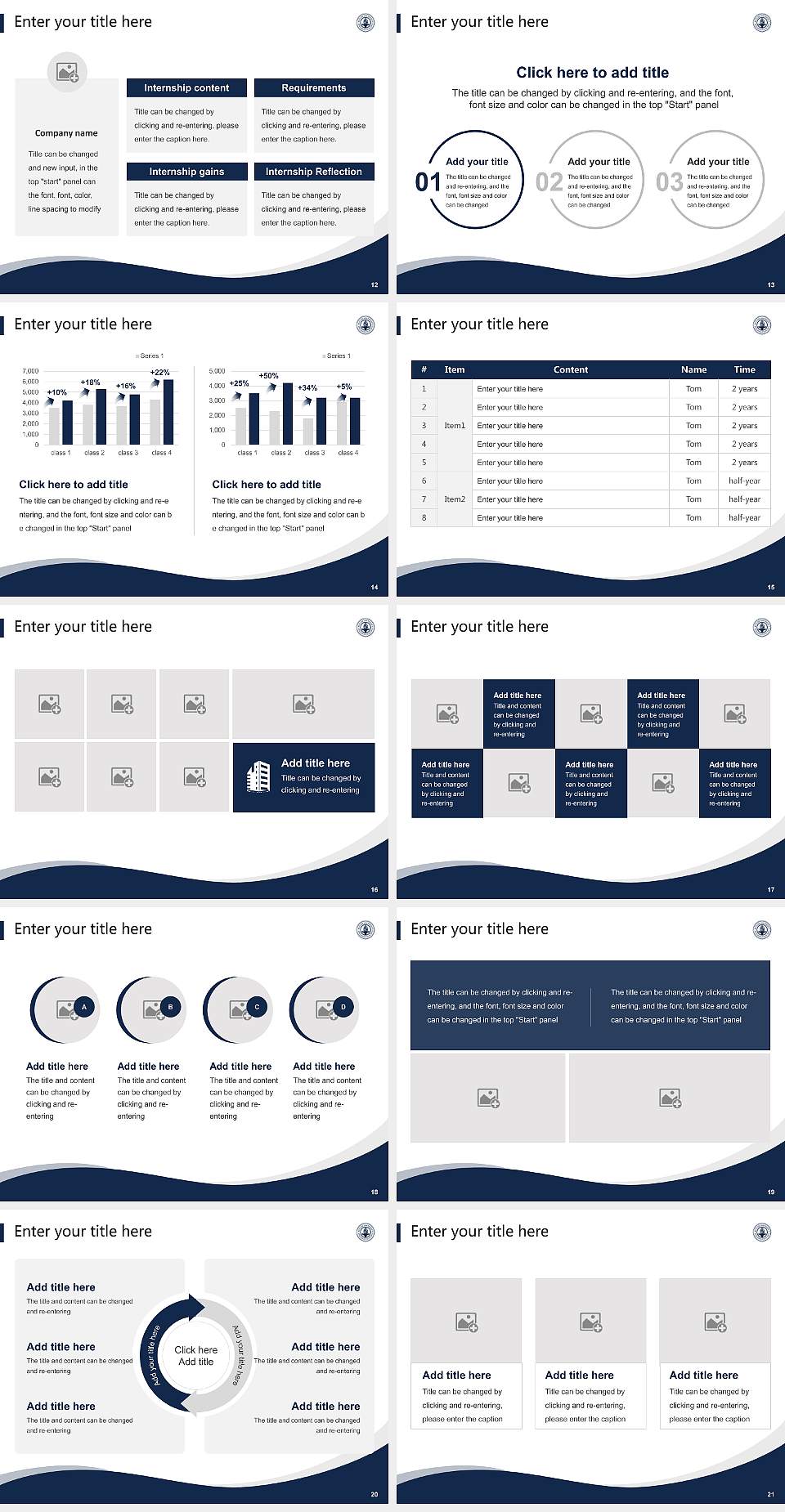 Butler University Lecture Sharing and Networking Event PPT Template4:3 ratio PPT effect preview image3