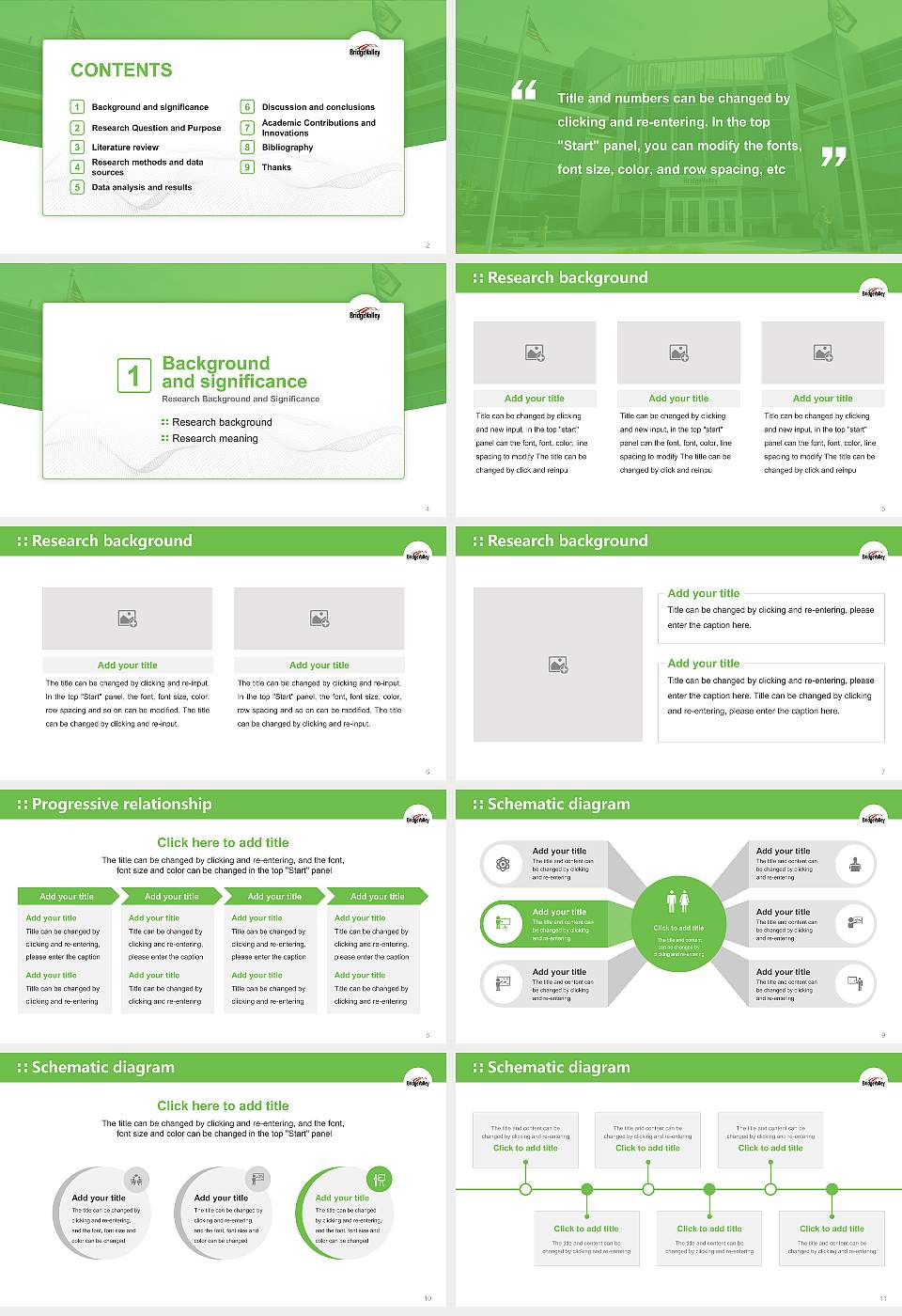 Bridgevalley Community & Technical College Graduation Thesis Defense PPT Template16:9 ratio PPT effect preview image2