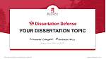 Bethany Lutheran College Graduation Thesis Defense PPT Template