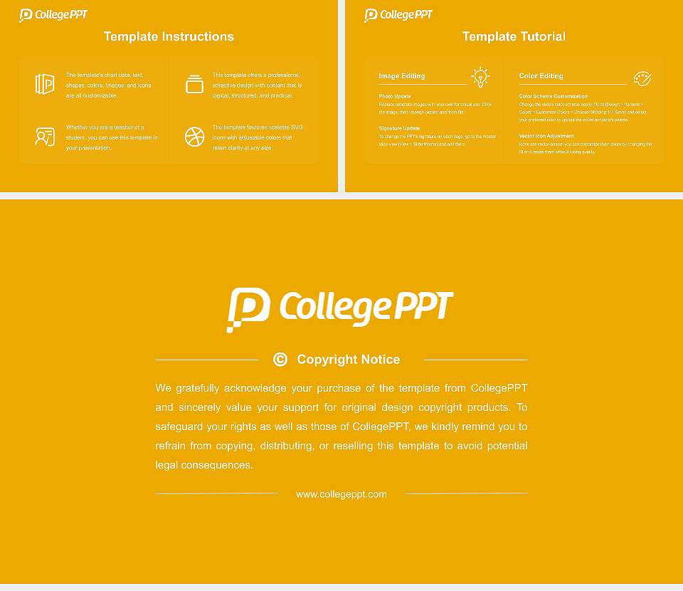 California State University-Long Beach Course/Courseware Creation PPT Template16:9 ratio PPT effect preview image5