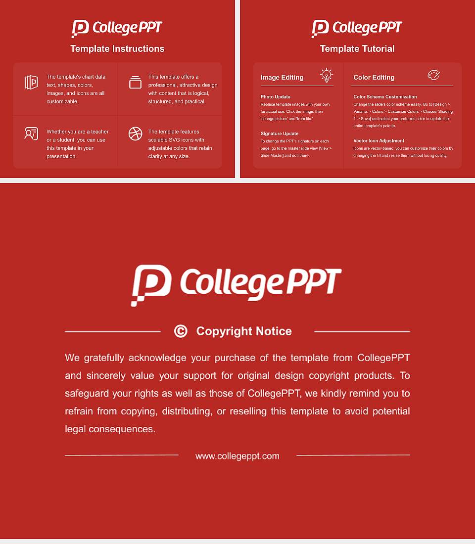 Brite Divinity School Course/Courseware Creation PPT Template4:3 ratio PPT effect preview image5