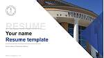 Burrell College of Osteopathic Medicine Resume PPT Template