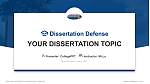 Brevard College Graduation Thesis Defense PPT Template