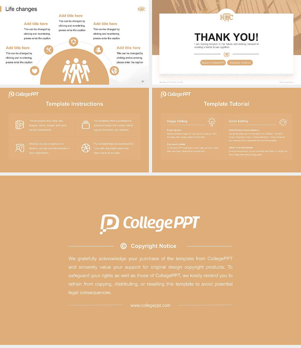Blue Mountain Christian University National Scholarship Defense PPT Template16:9 ratio PPT effect preview image4