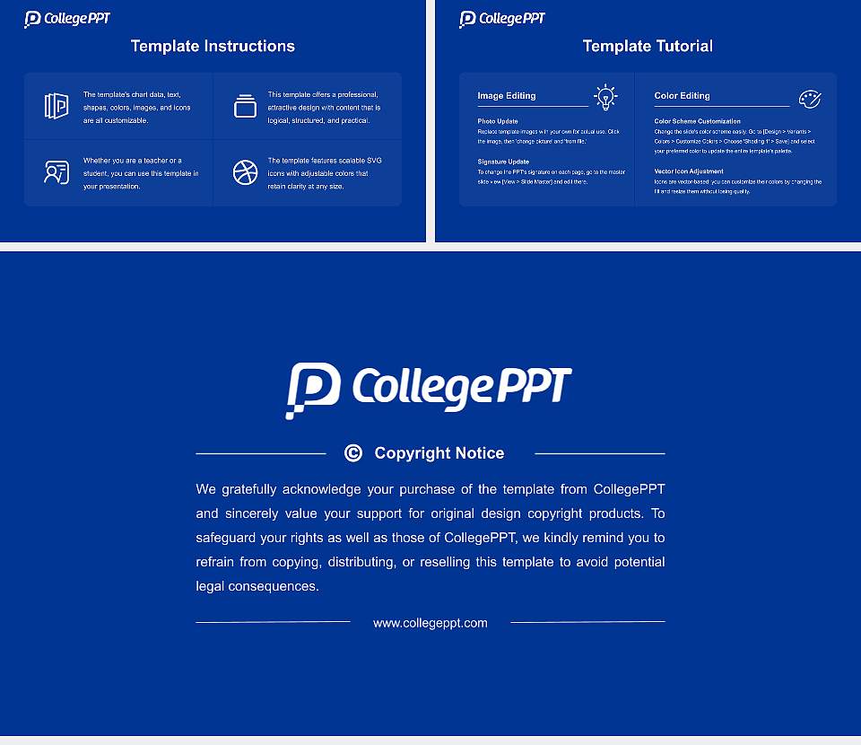 California State University-Bakersfield Course/Courseware Creation PPT Template16:9 ratio PPT effect preview image5