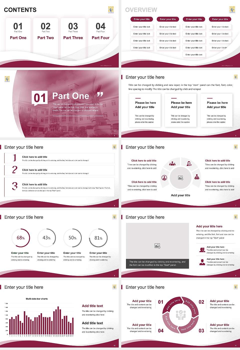 Caribbean University-Bayamon Lecture Sharing and Networking Event PPT Template16:9 ratio PPT effect preview image2