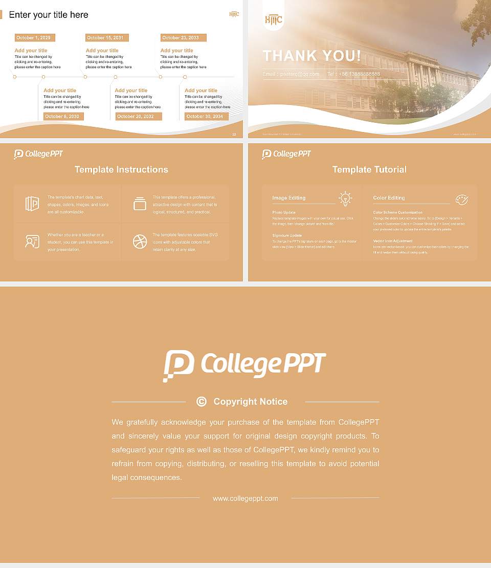 Blue Mountain Christian University Lecture Sharing and Networking Event PPT Template16:9 ratio PPT effect preview image4