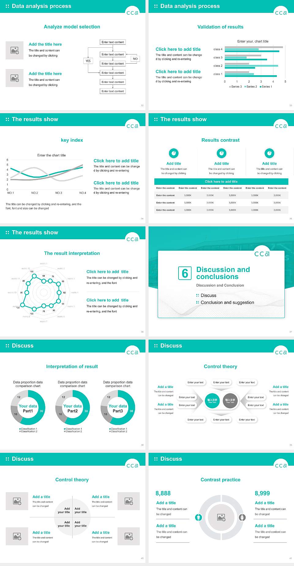 California College of the Arts Graduation Thesis Defense PPT Template4:3 ratio PPT effect preview image5