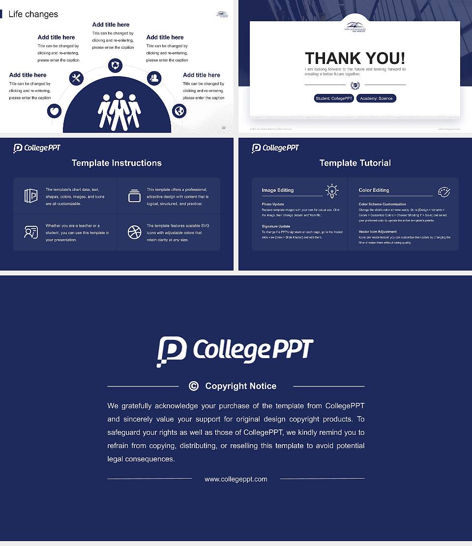 California State University-San Marcos National Scholarship Defense PPT Template16:9 ratio PPT effect preview image4