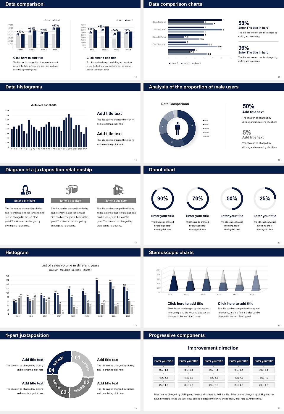 Bluefield College Thesis Proposal/Graduation Defense PPT Template16:9 ratio PPT effect preview image3