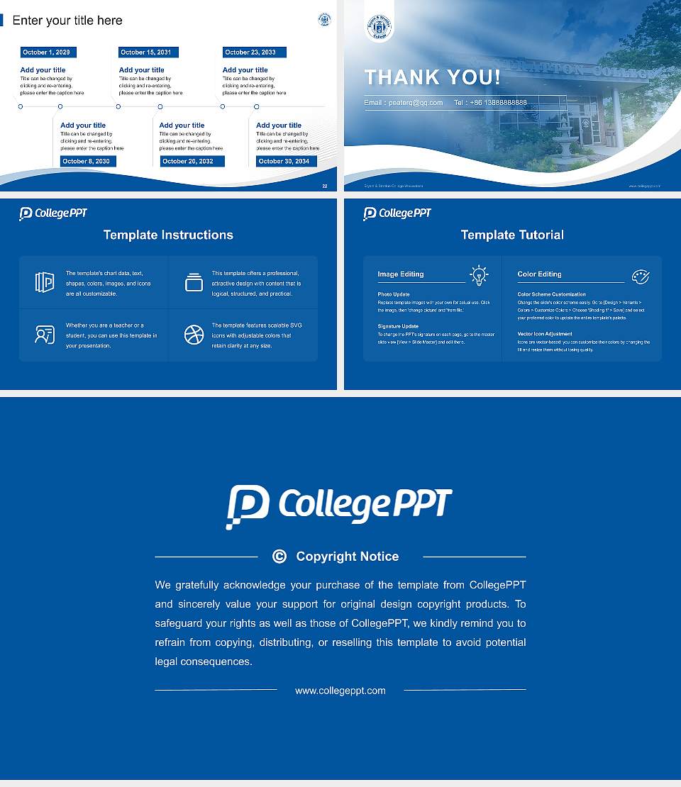 Bryant & Stratton College-Wauwatosa Lecture Sharing and Networking Event PPT Template16:9 ratio PPT effect preview image4