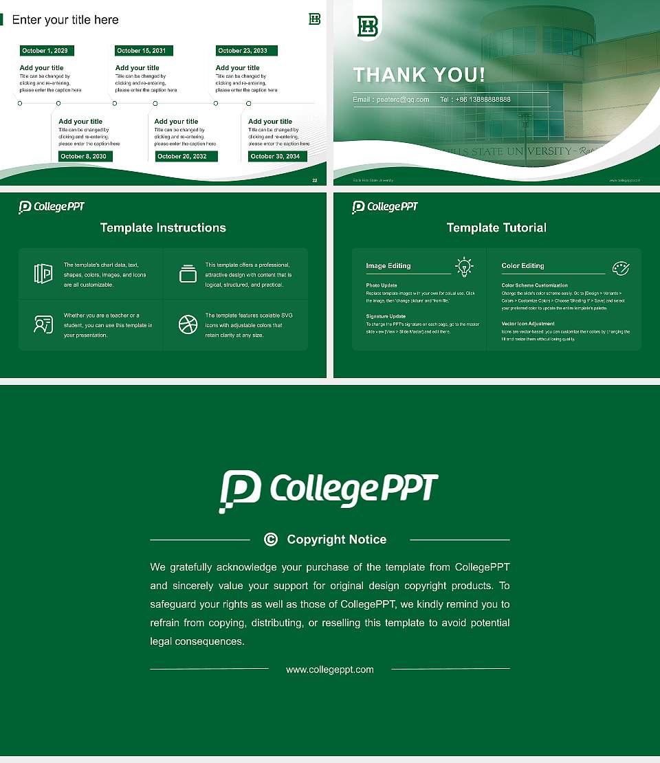 Black Hills State University Lecture Sharing and Networking Event PPT Template16:9 ratio PPT effect preview image4