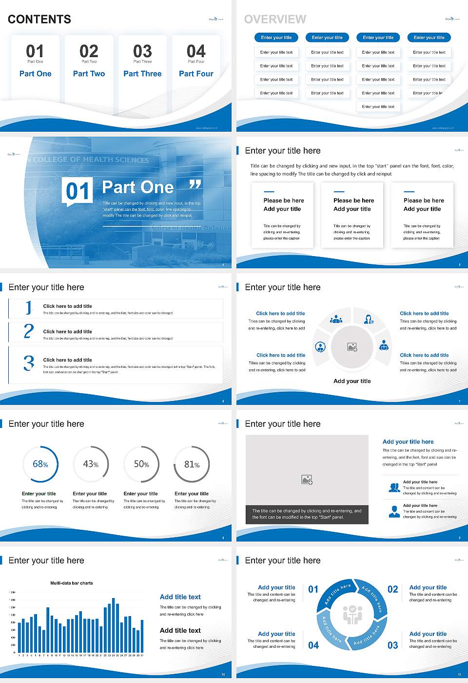 Bryan College of Health Sciences Lecture Sharing and Networking Event PPT Template16:9 ratio PPT effect preview image2
