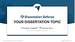 California Intercontinental University Graduation Thesis Defense PPT Template