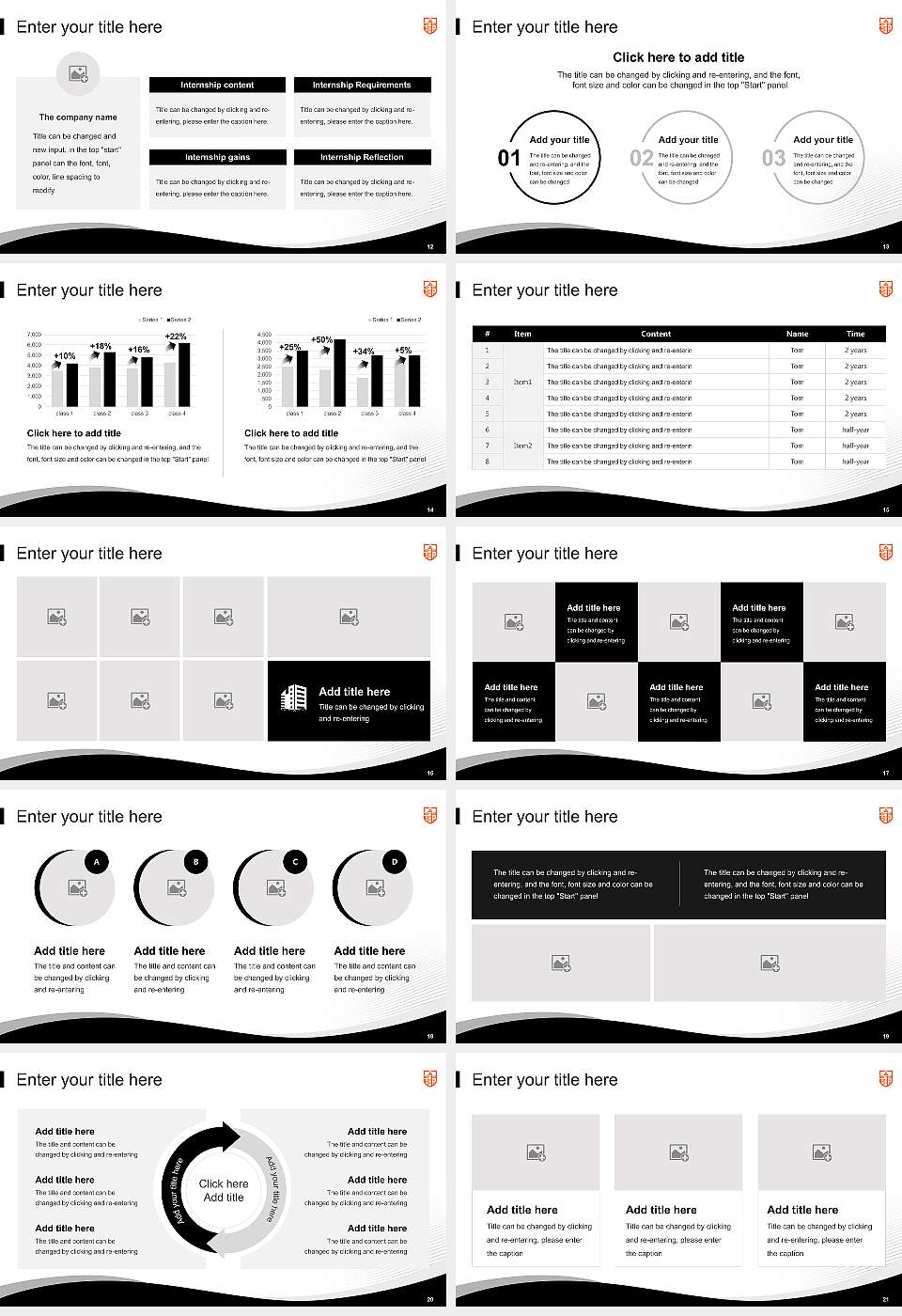Carroll University Lecture Sharing and Networking Event PPT Template16:9 ratio PPT effect preview image3