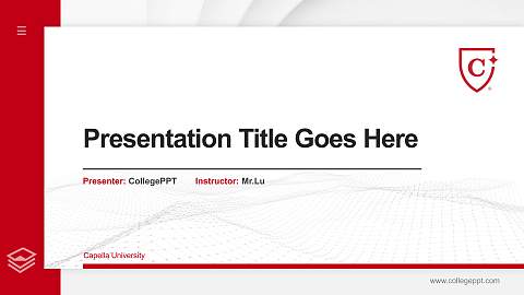 Capella University Thesis Proposal/Graduation Defense PPT Template