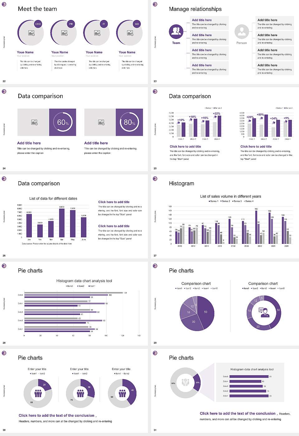 Bergin University of Canine Studies Competition/Entrepreneurship Contest PPT Template16:9 ratio PPT effect preview image4