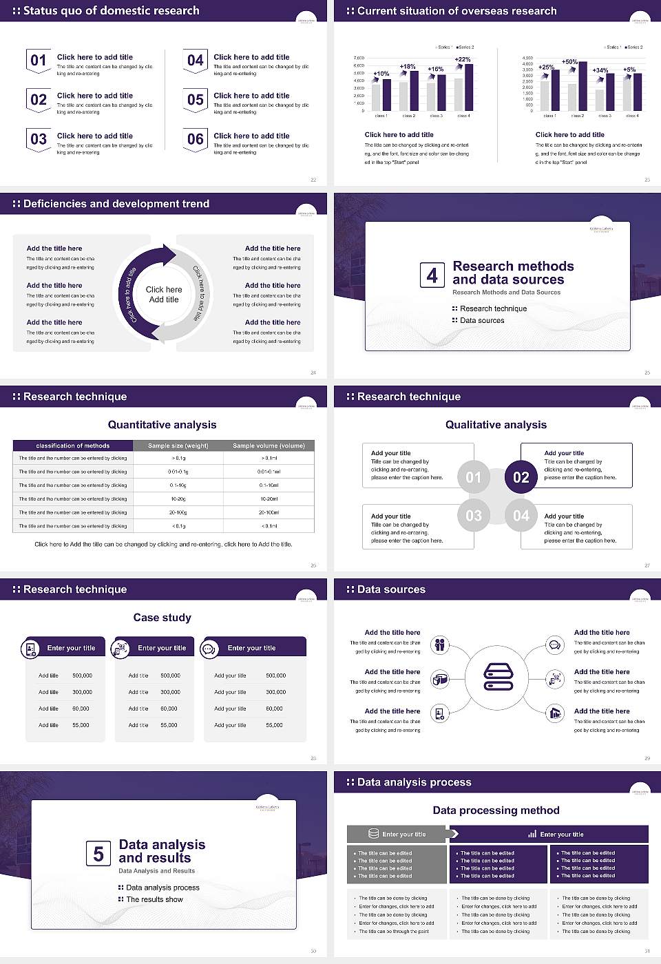 California Lutheran University Graduation Thesis Defense PPT Template16:9 ratio PPT effect preview image4