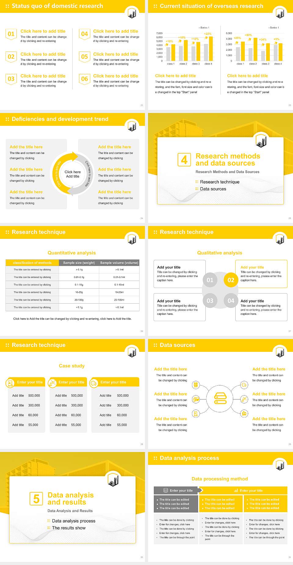 California State University-Los Angeles Graduation Thesis Defense PPT Template4:3 ratio PPT effect preview image4