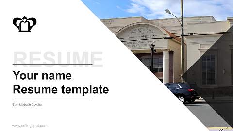 Beth Medrash Govoha Resume PPT Template