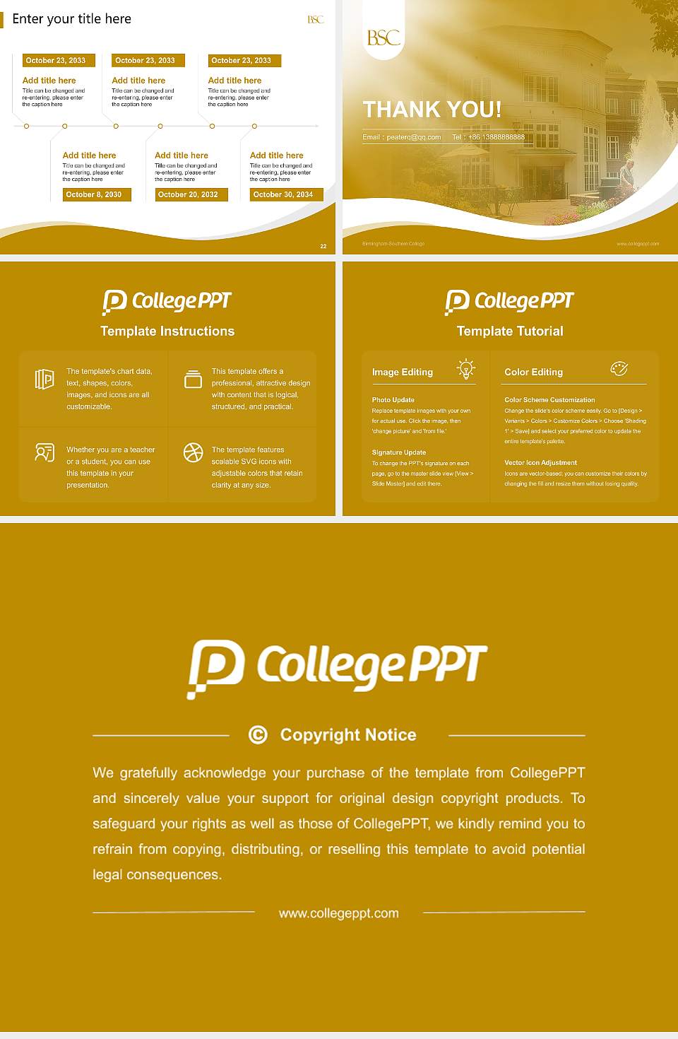Birmingham-Southern College Lecture Sharing and Networking Event PPT Template4:3 ratio PPT effect preview image4