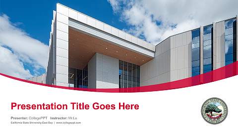 California State University-East Bay Course/Courseware Creation PPT Template