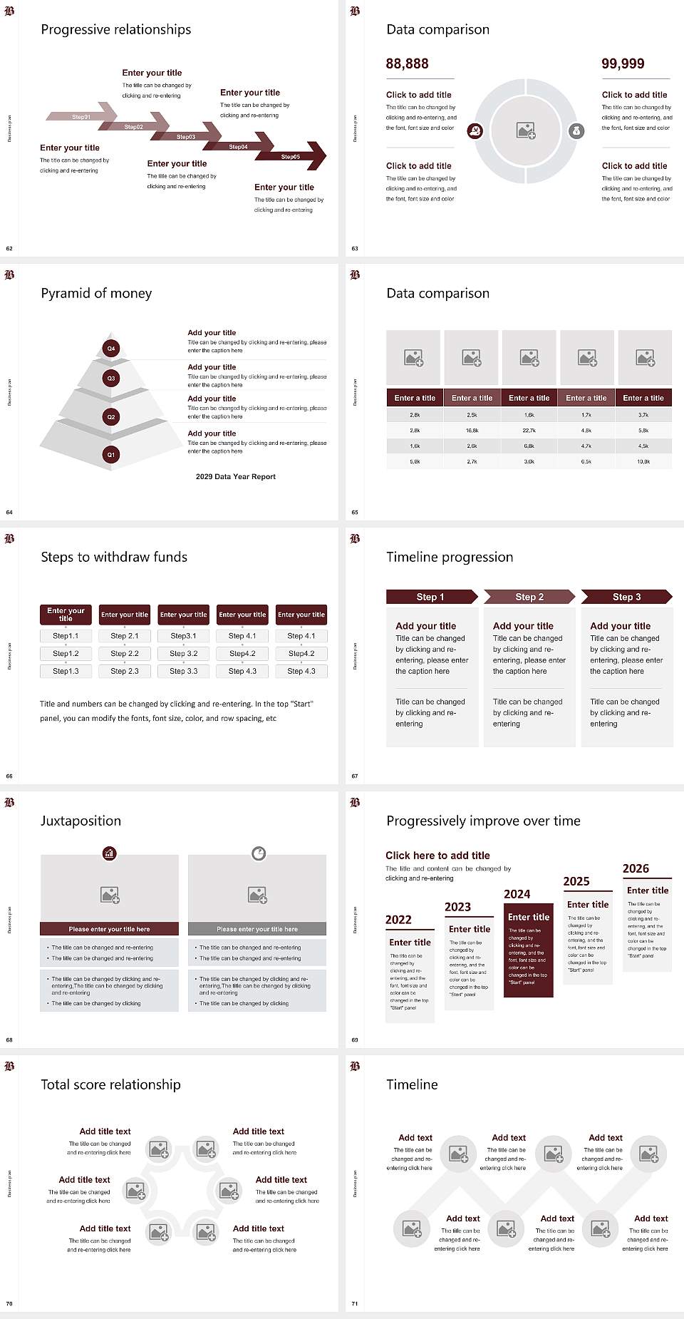 Boston Baptist College Competition/Entrepreneurship Contest PPT Template4:3 ratio PPT effect preview image8