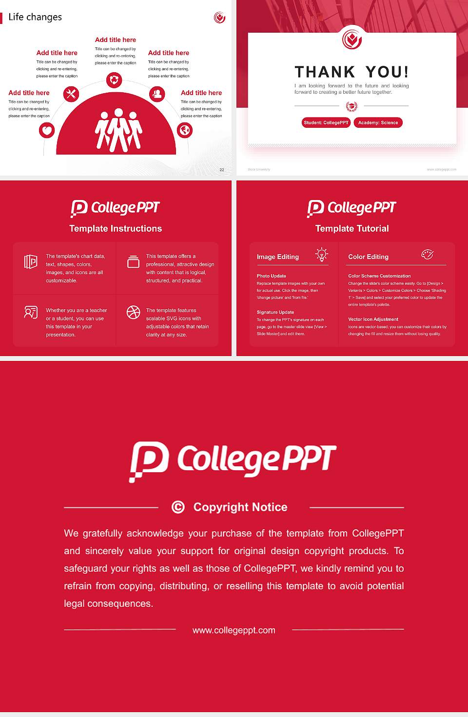Biola University National Scholarship Defense PPT Template4:3 ratio PPT effect preview image4
