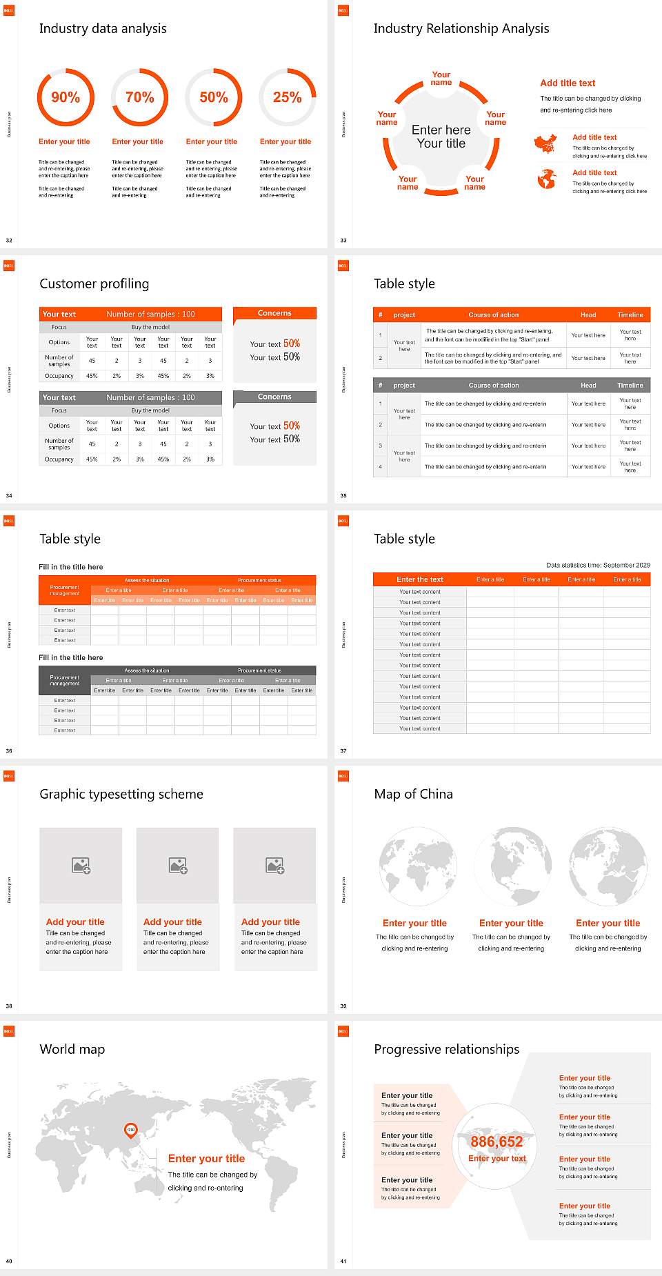 Bowling Green State University-Main Campus Competition/Entrepreneurship Contest PPT Template4:3 ratio PPT effect preview image5