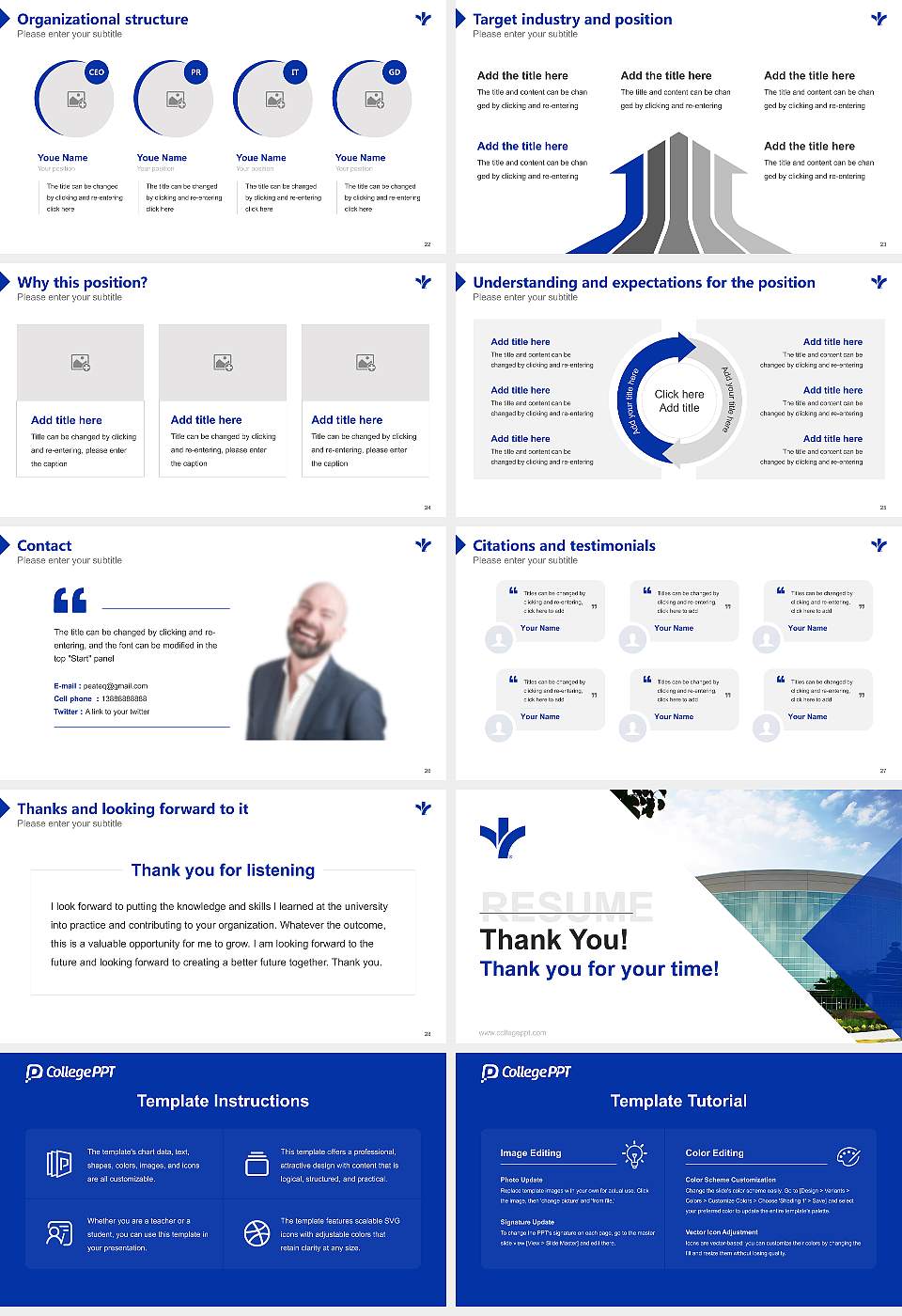 Bon Secours Memorial College of Nursing Resume PPT Template16:9 ratio PPT effect preview image4
